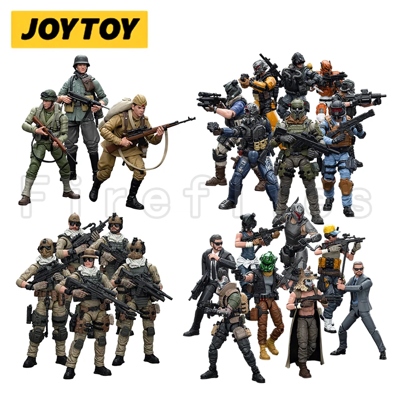 JOYTOY força militar Action Figure, Modelo de Coleção Anime, Brinquedo para Presente, 1:18