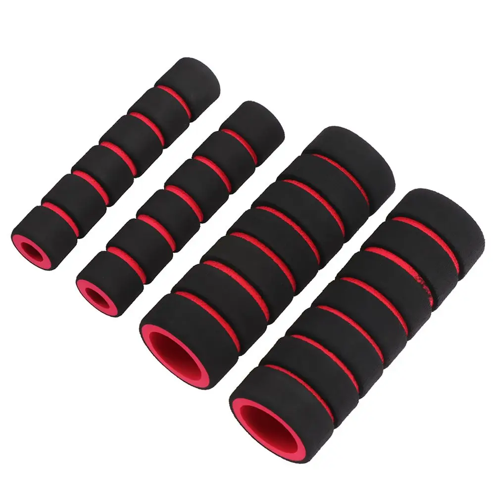 2 Pair 4.3\'\' Foam Non-slip Motorcycle Bike Handlebar Brake Clutch Lever Bicycle Grip Cover Sponge