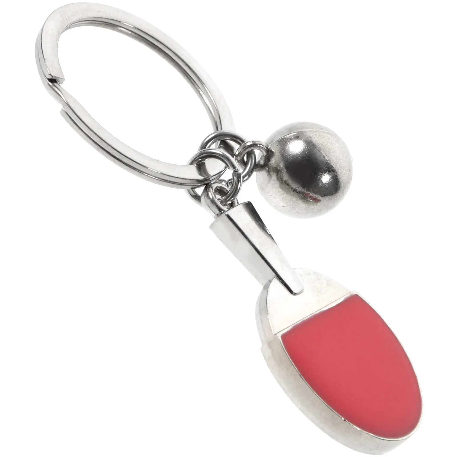 

Table Tennis Racket Keychain Pendant Bag Keyring Decorative Aesthetic Backpack for Metal Mini