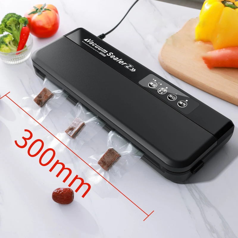 IDEACH Máy Hút Chân Không Thực Phẩm Máy Hàn Miệng Cho Nhà Bếp 30Cm Nhựa Máy Hàn Miệng Túi 60kPa Máy Hút Chân Không Thực Phẩm Bộ Vi Xử Lý Môi Seaming Máy Bao Gồm 10 chiếc Túi