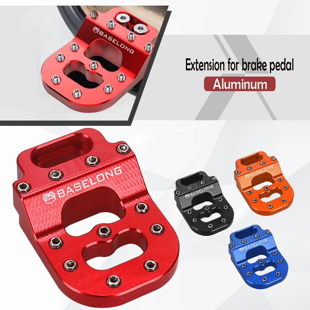 

For BEAT RR 2T 125 250 300 2009-2023 2022 2021 2020 Motorcycle Rear Brake Pedal Extension DualControl Brake Lever Tip System