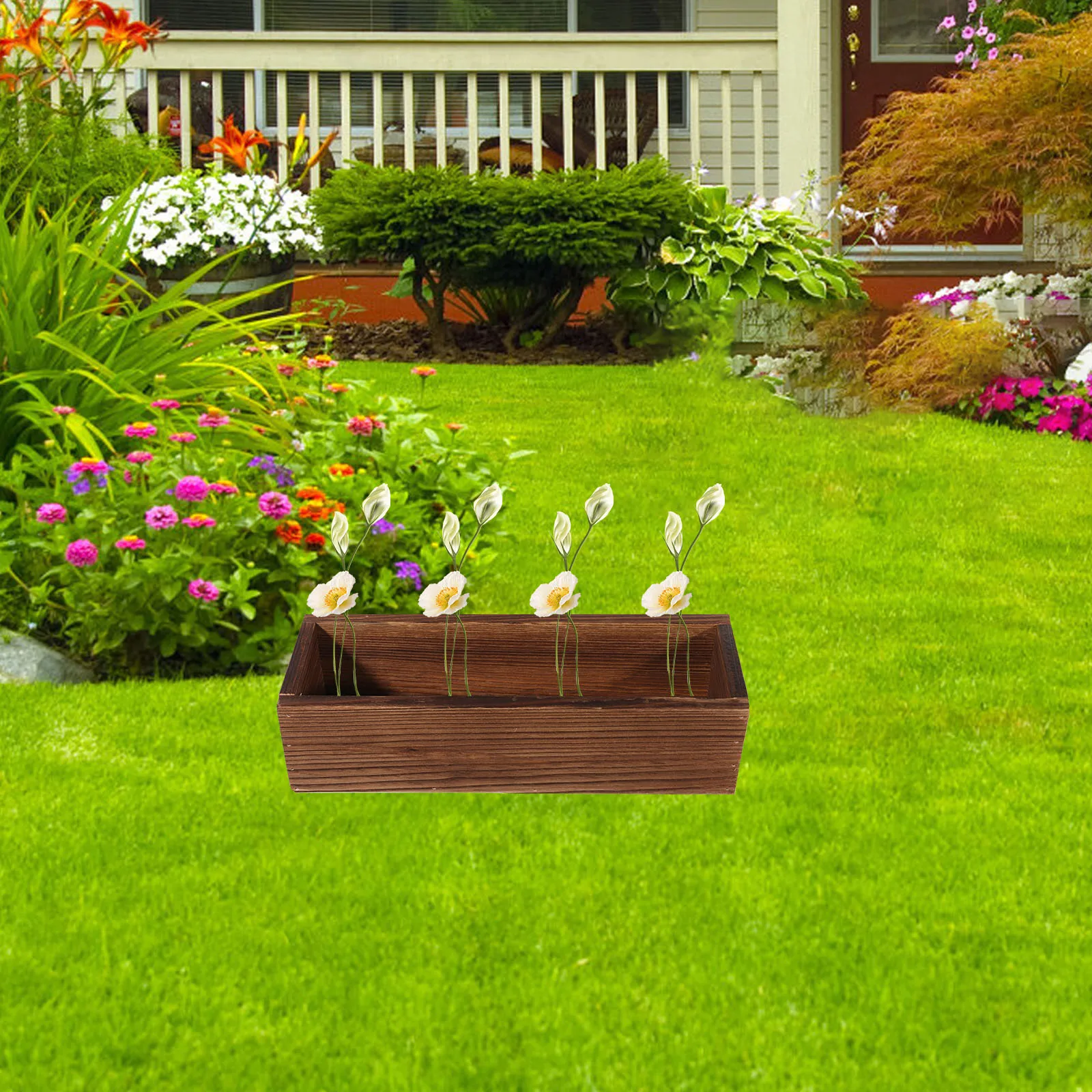 

Flower Pot Decorative Pots Rustic Small Indoor Plant Container Household Planter Boxes Centerpiece