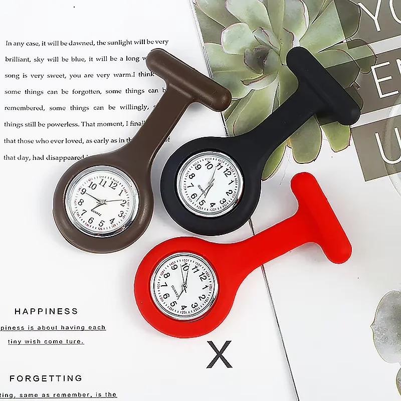Life waterproof a variety of colors creative compact and convenient quartz nurse pocket watch