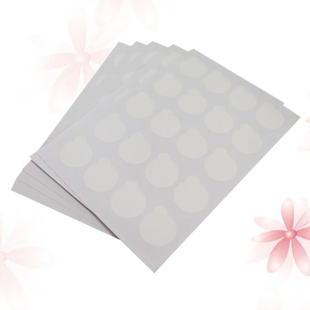 

100 pcs Glue Palette Stickers Disposable Adhesive Dots For Lash Extension Tools Smooth Separation Easy Remove Gaskets For