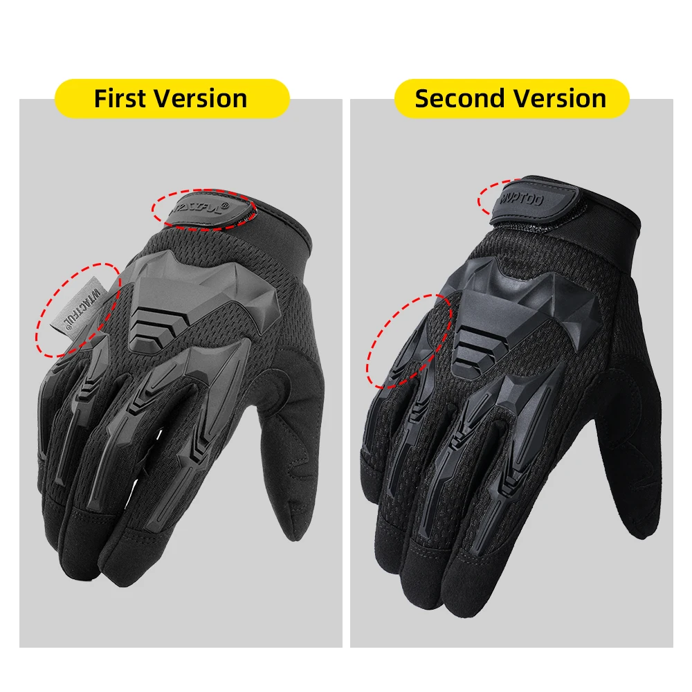 Outdoor Taktische Handschuhe Camo Radfahren Handschuh Sport Wandern Klettern Paintball Schießen Jagd Reiten Ski Voll Finger Fäustlinge Männer – Detail 1