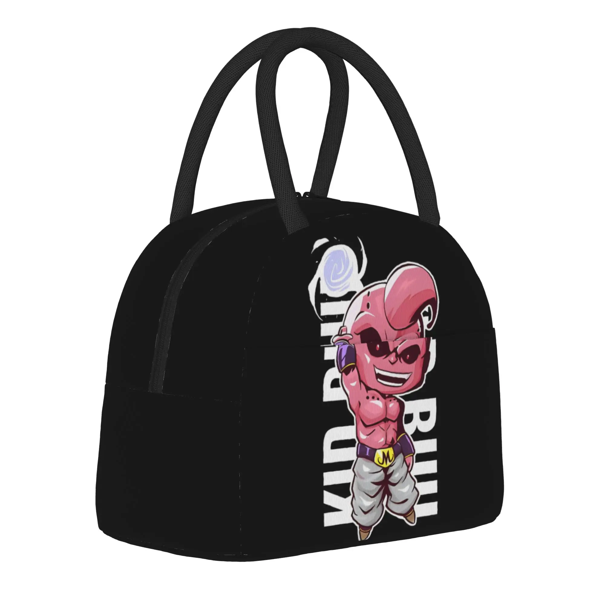 

Kid Buu Ify Insulated Lunch Bag Large DBZ Lunch Container Cooler Bag Tote Lunch Box Work Picnic Girl Boy