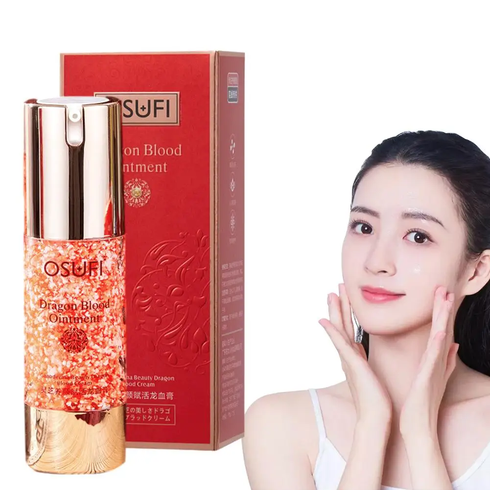 30ML Dragon Blood Cream Essence Lady Face Cream Moisturizing Anti Aging Wrinkle Whitening Day Cream For Face Skin Care Seru Q4M4