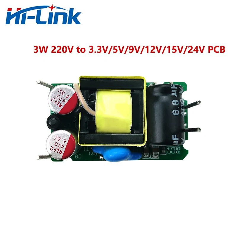 Hi-Link 3W PM01L PM03L PM09L PM12L PM15L PM24L AC DC Isolated Power Supply Intelligent Module For PCB Smart Home High Efficiency