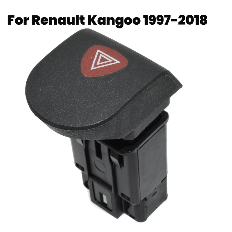 Hazard Warning Emergency Light Switch Button For Renault Kangoo 1997-2018 7700308821