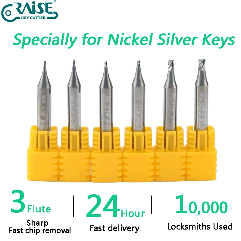 Key Cutter Carbide Milling Cutters Copy Nickel Copper keys Compatible with SILCA JMA KEYLINE Key Machine Locksmith Tools