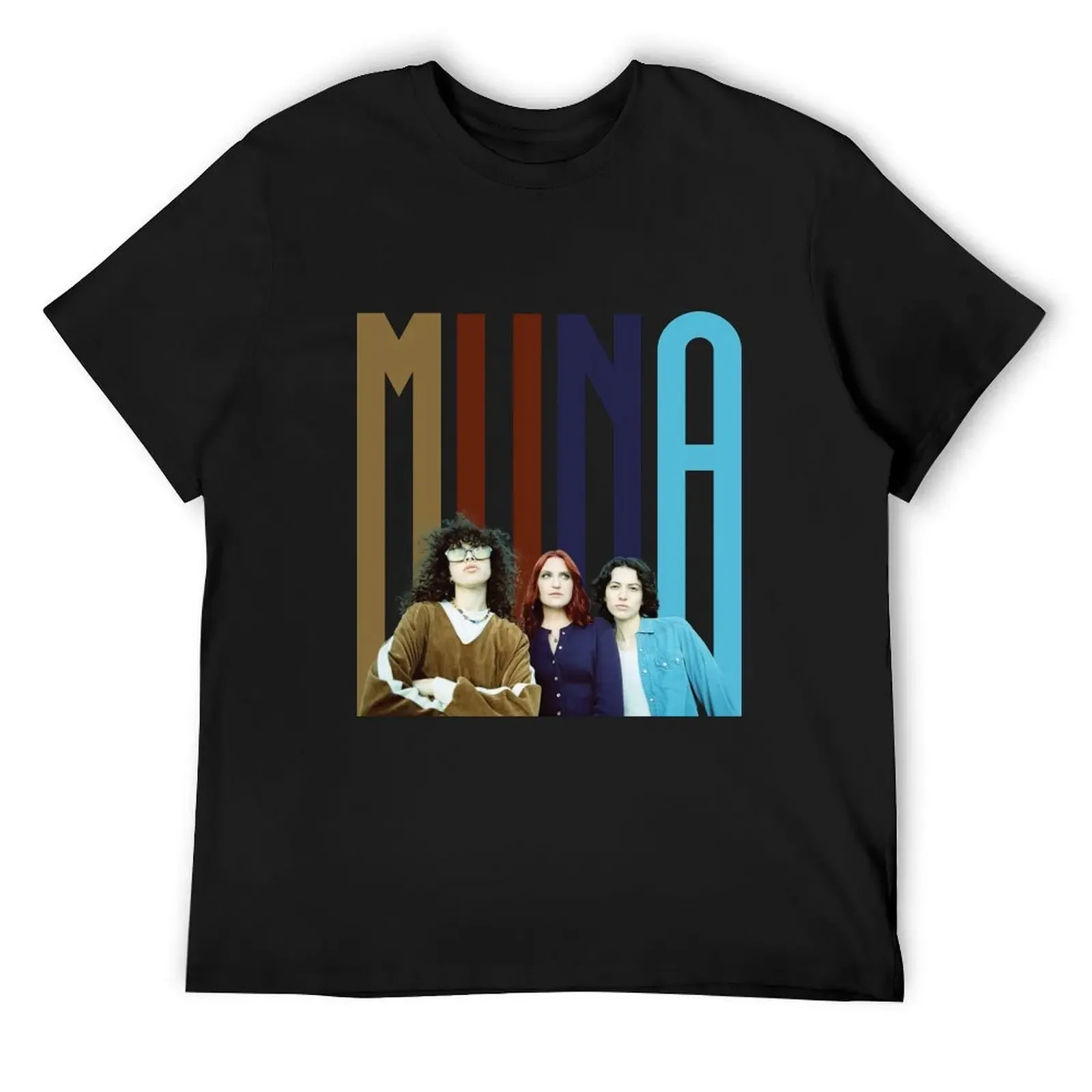 MUNA Band Members - Katie, Naomi & Josette T-Shirt designer shirts Aesthetic clothing oversized mens workout shirts