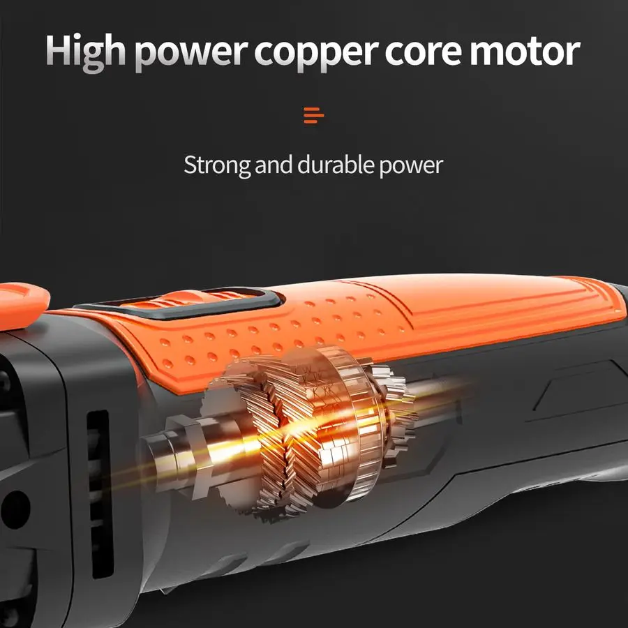 أداة متعددة متأرجحة مع 23 قطعة من أدوات التخزين وشفرات التغيير السريع للخشب المعدني PVC تتضمن قرص صنفرة ومكشطة و15 Sa