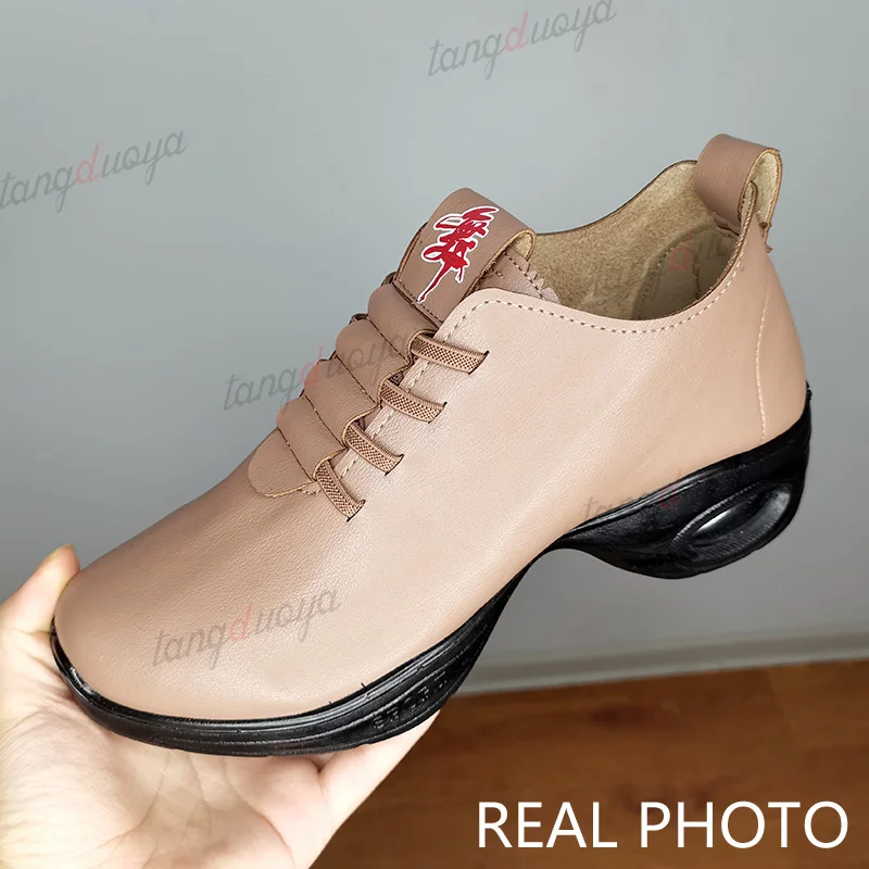 Zapatos de baile para mujer, zapatillas deportivas con suela suave, estilo Jazz y vals