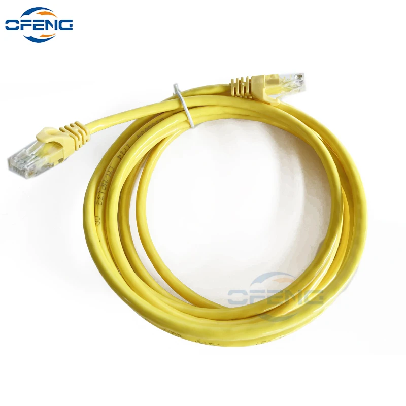 1/2/3M Ethernet Cable Cat 6 Network Cable 4 Twisted Pair Patch Cord Internet UTP Cat6 Lan Cable for Laptop Router Lan RJ45 DIY