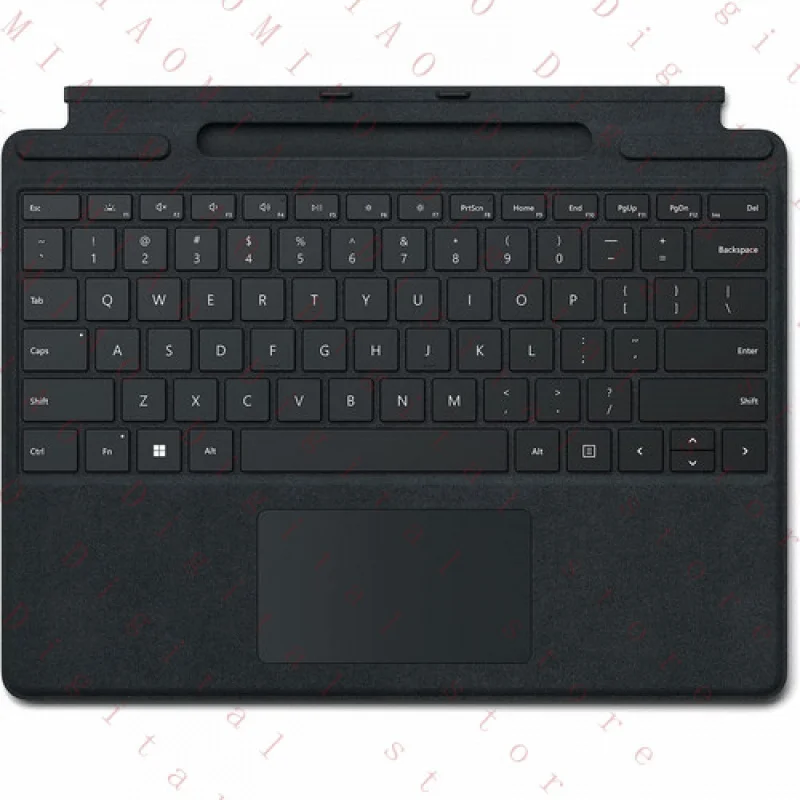 RY  for Microsoft Surface Pro 11, 10, X, 9 8 Keyboard with charging tray for slim pen