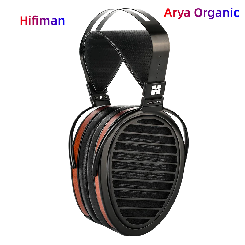 New Hifiman Arya Organic Flat Panel Earphones HIFI Headworn Flat Diaphragm Invisible Magnet Edition V2