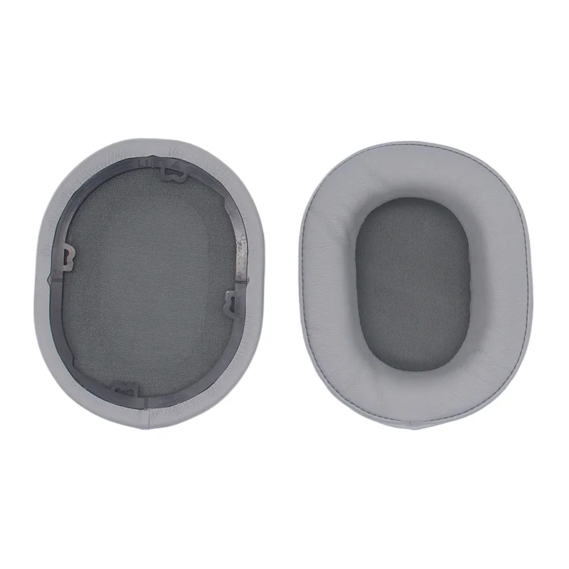 Almohadillas para los oídos para Corsair HS65, almohadillas de repuesto para auriculares, orejeras de esponja de memoria de cuero de proteína suave