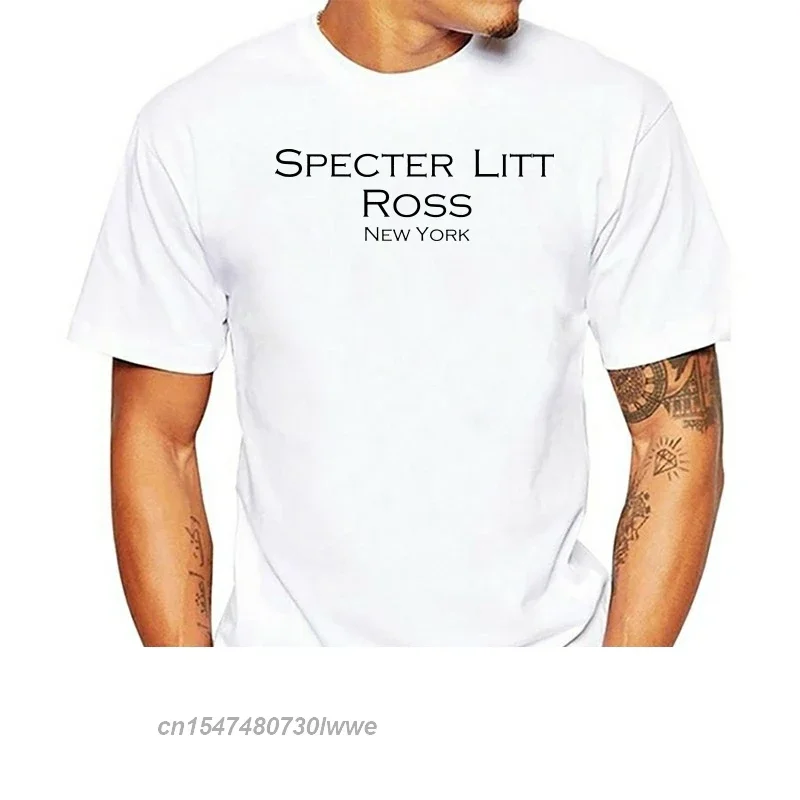 Specter Litt Ross Suits T-Shirt - Attorney Law Lawyer Tv Show Tee Pearson Cotton Tshirt Men Cool Stylish T-Shirt EU Size