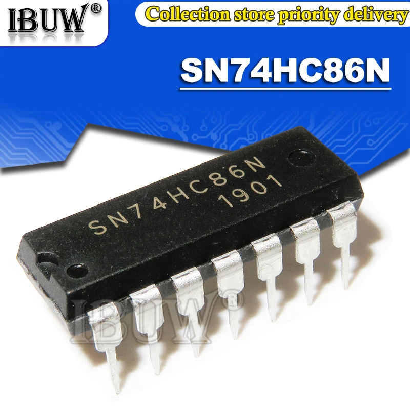 10PCS SN74HC86N DIP14 SN74HC86 74HC86N 74HC86 DIP Integrierte IC