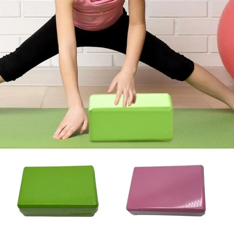 EVA Gym Blocks Foam Brick Training Exercise Fitness Set Tool Yoga Bolster Pillow Cushion Stretching Body Shaping yoga blocks