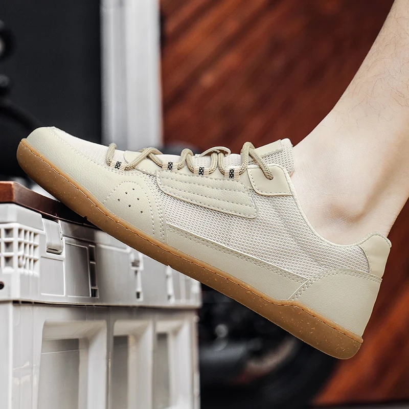 

Wide Toe Casual Shoes for Men and Women Barefoot Soft Sole Flats Non Slip Walking Footwear Plus Size Comfortable