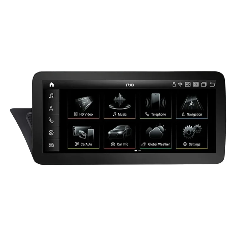 Junsun Qualcomm 665 Drahtloses CarPlay Android Auto-Autoradio für Audi A4 A5 C5 2009–2016 Intelligentes System Stereo-GPS-Navigation