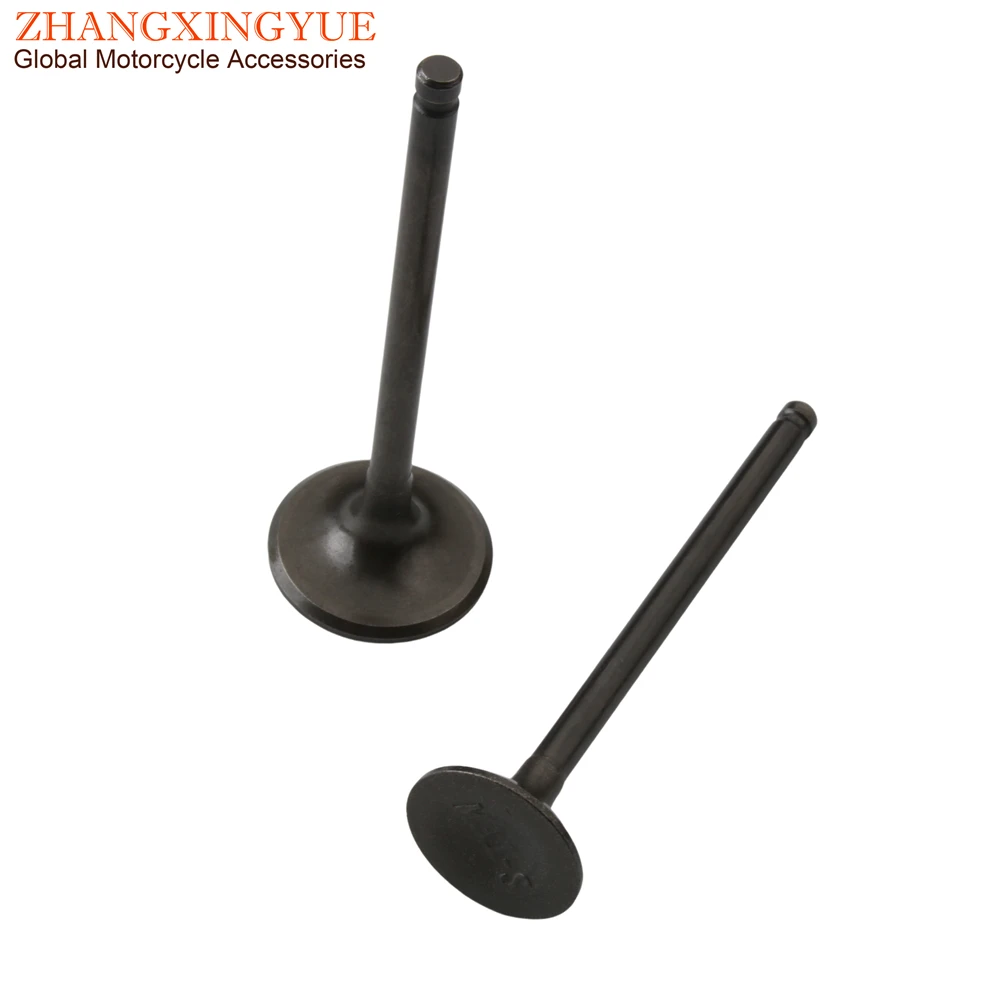 2PC Intake And Exhaust Valves For SYM Jet14 Symphony ST 125i E4 125cc 14711-MA1-000 14721-MA1-000