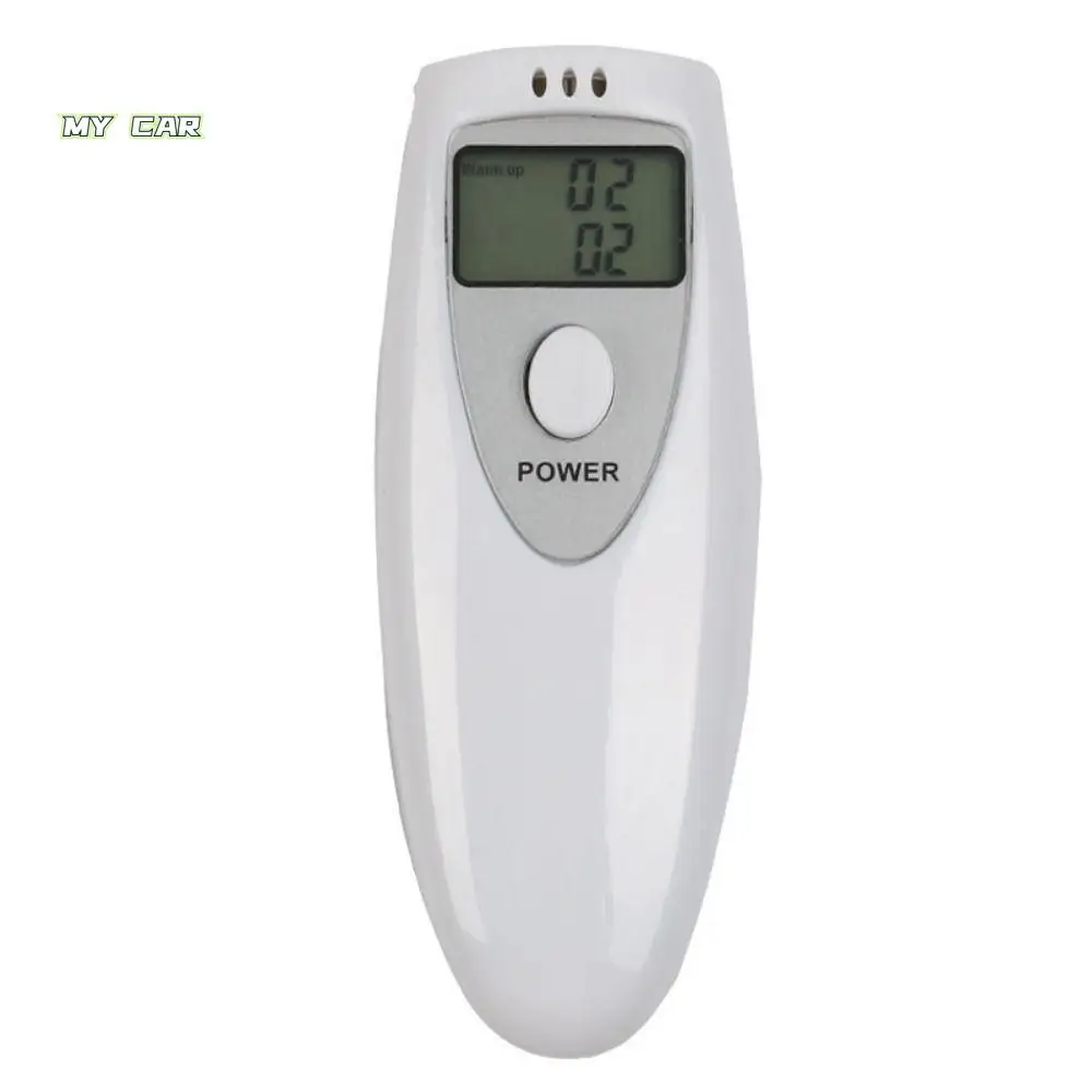 

LED Digital Display Breathalyzer Analyzer Accuracy Plastic No Contacted Digital Breathalyzer Durable Portable Blow Breathalyzer