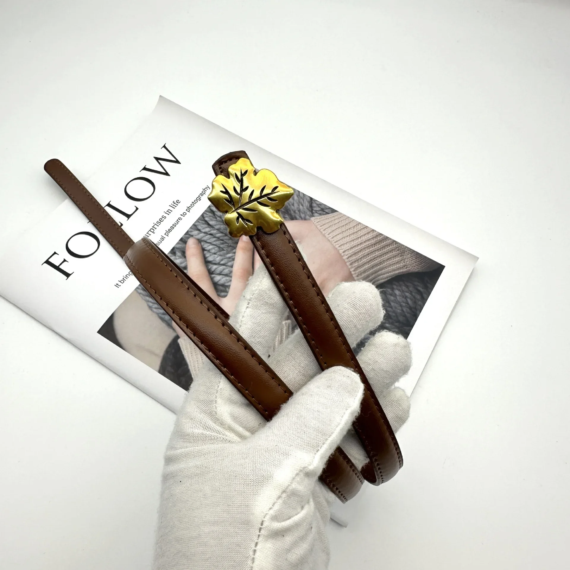 2025 Girth Donna All Match Jeans Cintura Decorazione con gonna Abito Maglione Accessori Ins Style Nuovo stile