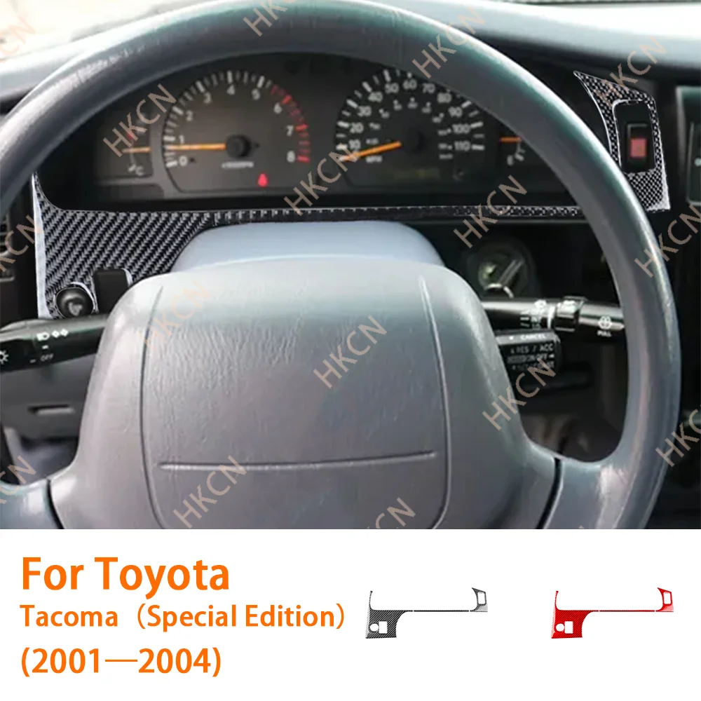 

Carbon Fibe Speedometer Surround Panel Car Accessories Interior Cover Trim Sticker For Toyota Tacoma 2001—2004—Special Edition