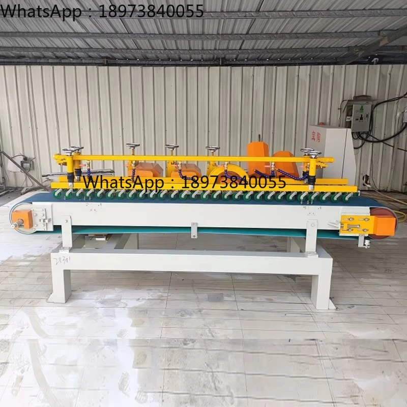 Automatic 6-Head Tile & Stone Polisher Machine Bullnose Edge & Coping Grinder with Motor Core Components