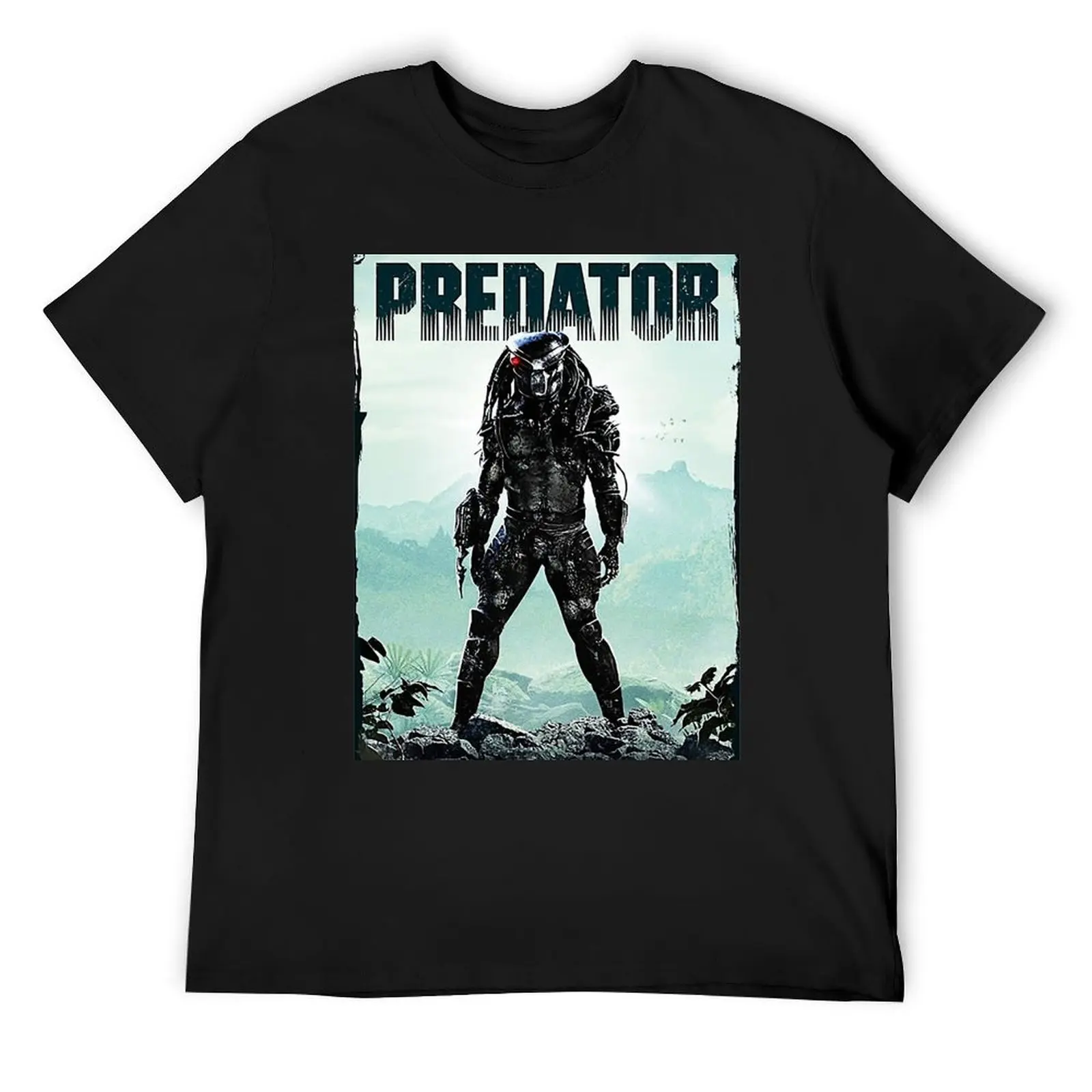 

predator movie T-Shirt oversized t shirt Aesthetic clothing graphic tee shirt custom t shirt mens champion t shirts