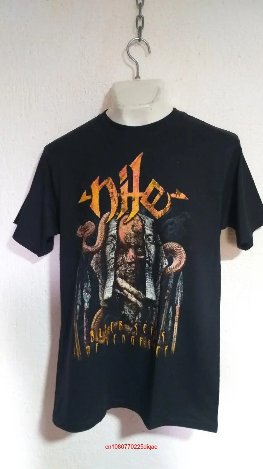 Nile black seeds T shirt death metal immolation incantation suffocation long or short sleeves