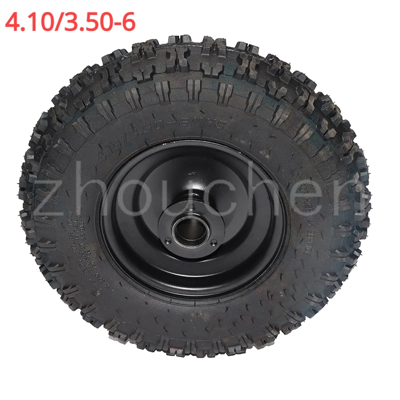 

Fit All Models ATV Go Kart MIni Quad 47cc 49cc Snowplow Tires Snowmobile Tires 4.10/3.50-6 Tyre and Rim