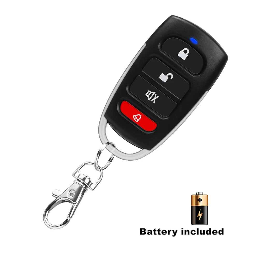 2TYPE RF Remote Control Key 433mhz Transmitter Cloning Duplicated Copy Learning Fix Code for Electric Garage Door Car