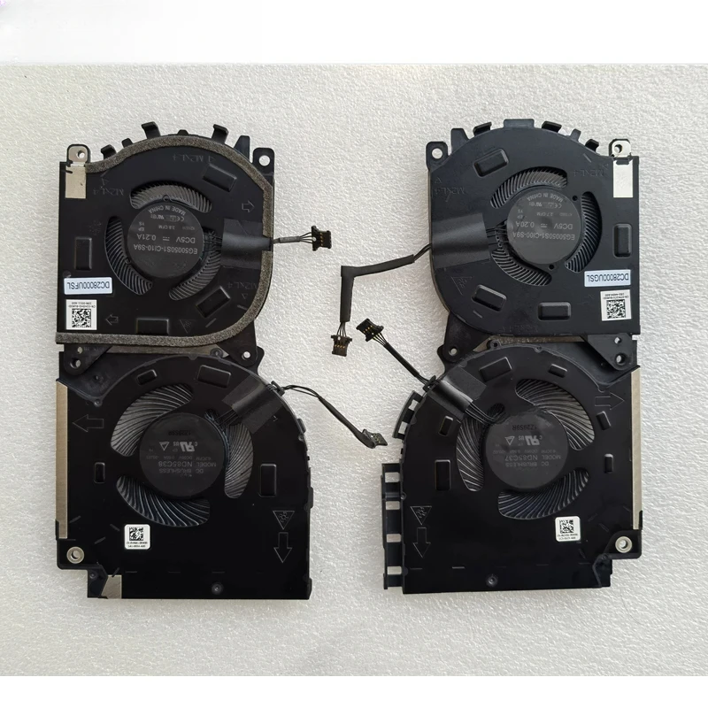 Laptop CPU GPU Cooling Fan For DELL Alienware X15 R1 R2  082VD4 07M2CV 0V0G61 02H5HD NS85C37 NS85C38