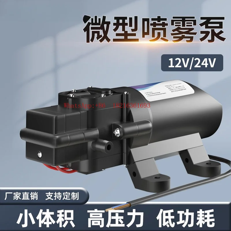 NEW  FL-2202A High Pressure Atomizing Pump Micro DC Pump Unmanned Booster Electric Water Pump