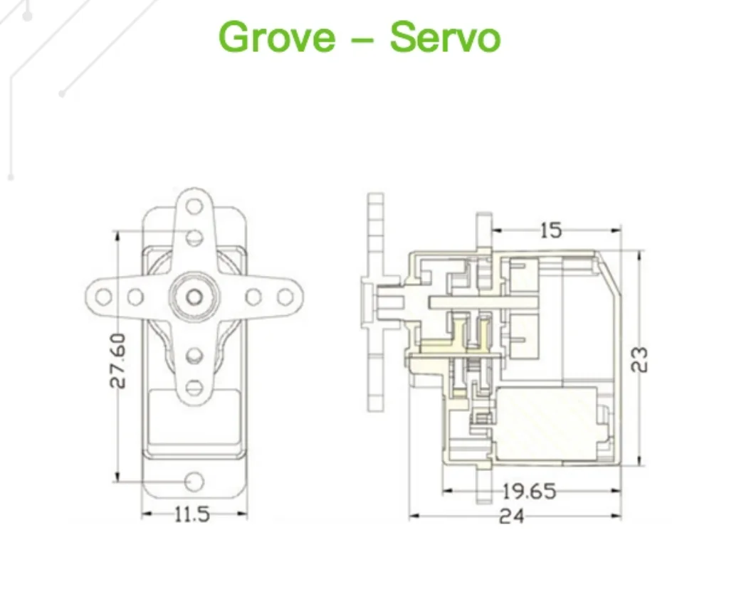 Picture 3: Grove Servo Motor - Compatible with Arduino, Raspberry Pi, and Grove System for Robotics & Smart Cars