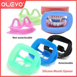 OLEVO-abridor de boca de ortodoncia Dental, Retractor de labios Intraoral de silicona suave, expansor tipo O, accesorios para dentistas, cuidado bucal