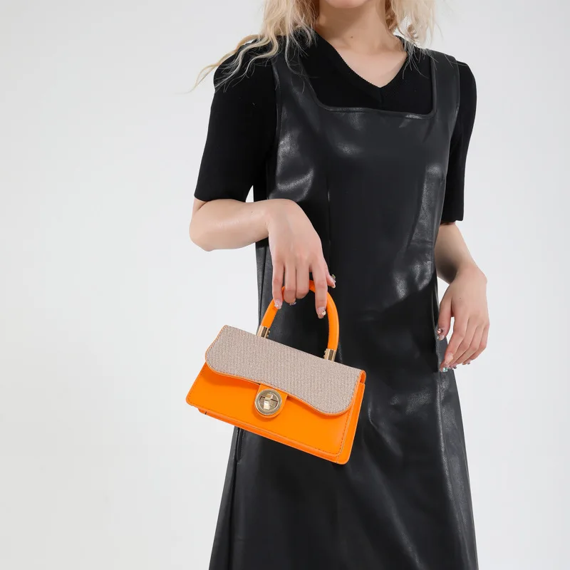حقيبة كتف عصرية جديدة لعام 2025 للنساء، محفظة كروس متعددة الاتجاهات من الجلد الطبيعي، حقيبة يد أنيقة ذات سعة كبيرة #3