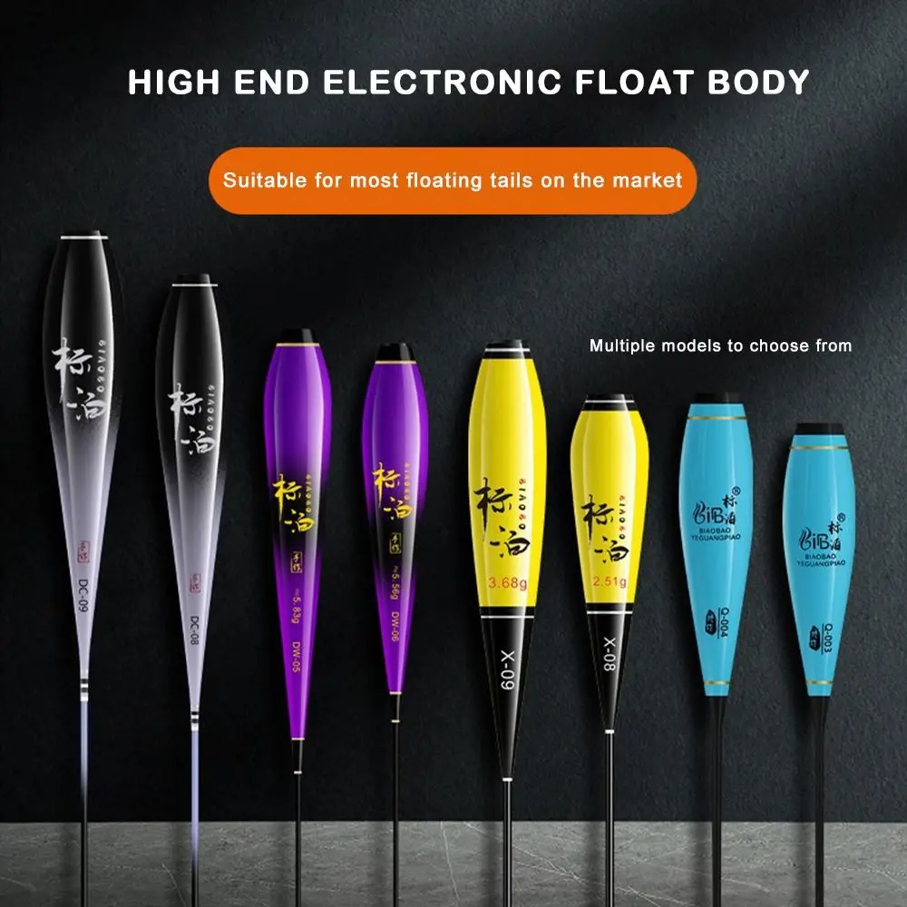 3 قطعة الصيد الداخلية يطفو الجسم مركب ملحقات صيد سمك تعويم الجسم أسفل جزء البلاستيك Bobbers نانو البلاستيك Bobbers