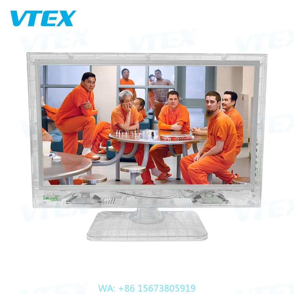 

Wholesale OEM Acceptable 19 Clear Lcd Led TV Prison Jail Corrections Products HD Transparent Prison TV