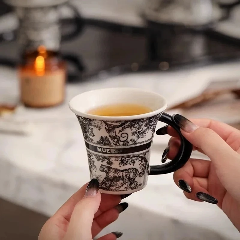 custom.OEM High End Porcelain Tea Cup Teapot Heat-Resisting Premium Tea Sets Home Dinning Table Hotel Restaurant Set Te