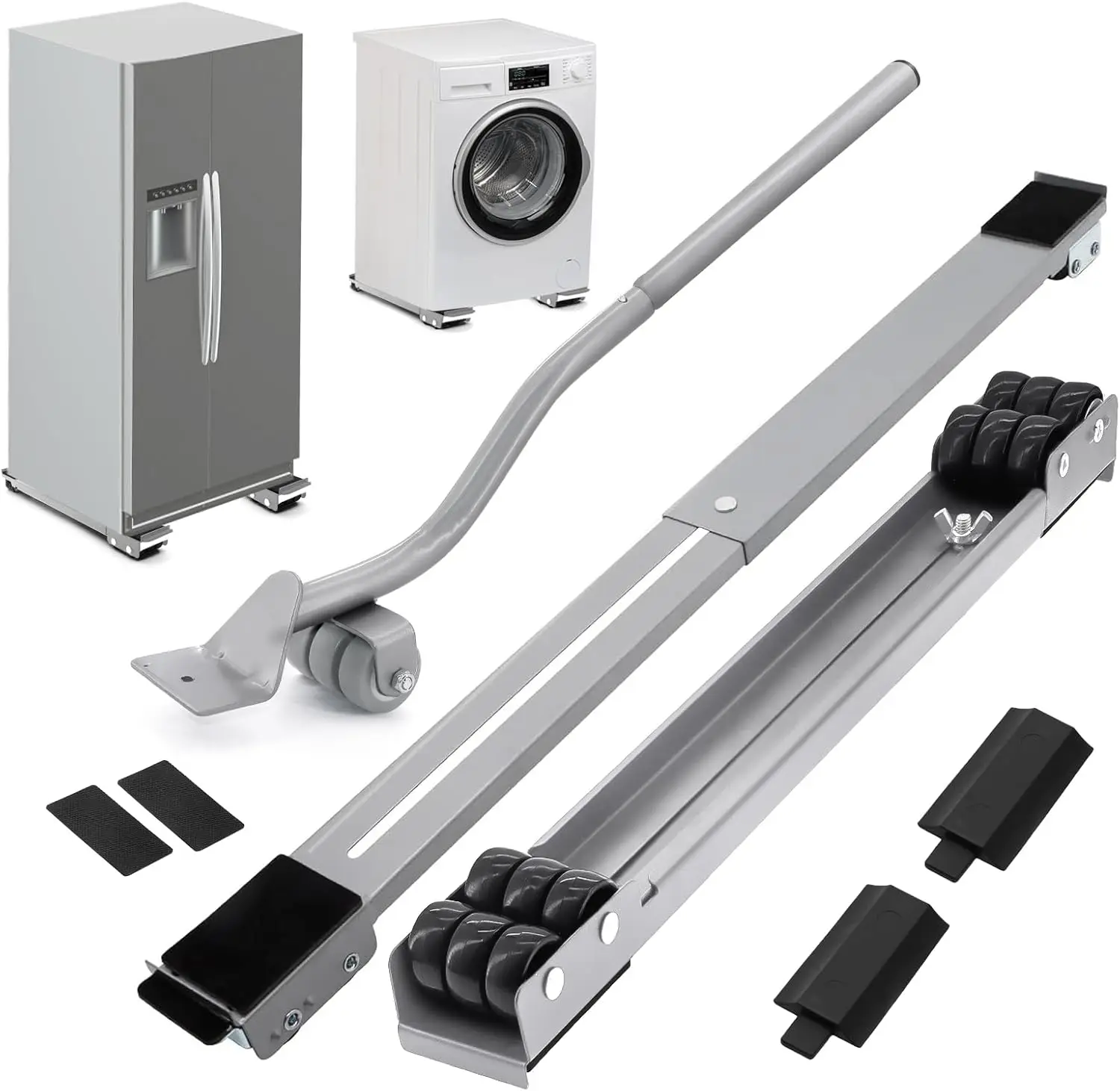 

Усиленные ролики для перемещения мебели с колесами, выдвижные ролики для транспортировки диванов и холодильников