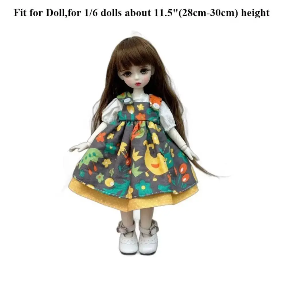 Casual Wears Doll Elegant Dresses Humanoid Doll Party Clothes 30cm Doll Clothes Handmade Dress Up Doll Princess Skirt 1/6 BJD