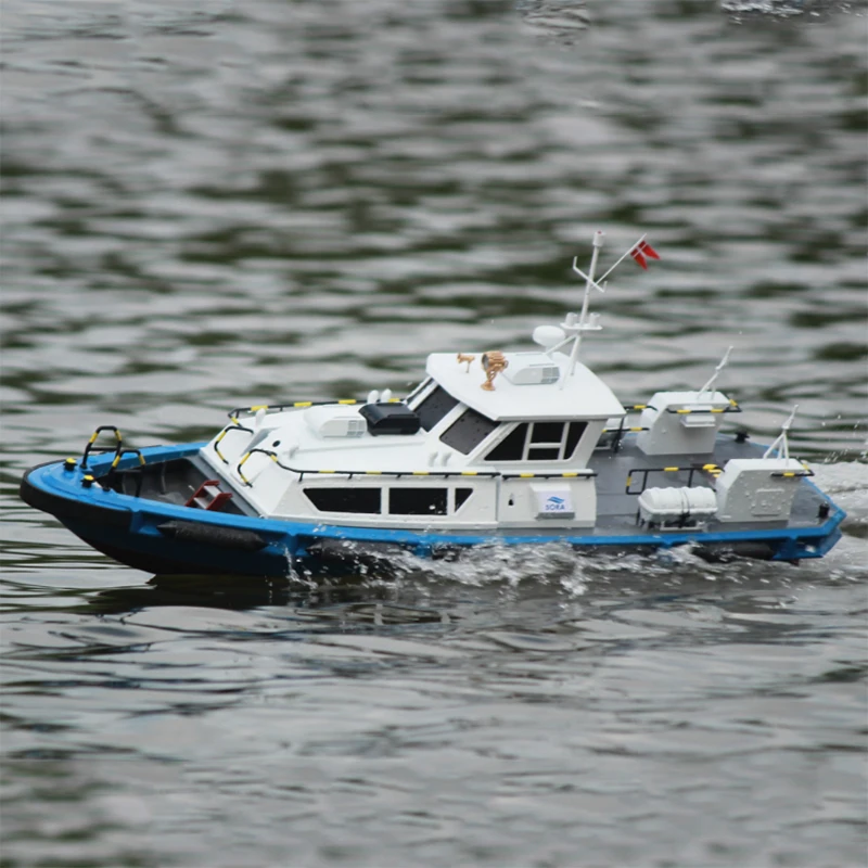 1/24 RC Boat 65cm Dual Brushless Motor Damen 1605 Coast Guard Remote Control Ships Resin 3D Printing RC  Schiffe Model Ship Toy