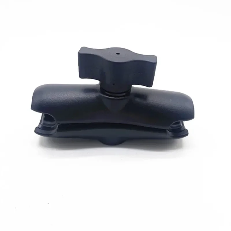 Bicycle Motorcycle Aluminum alloy Double Socket Arm for 17mm- 25mm Ball Head Clip Mount Adapter Extension Swivel Arm RAM Mount