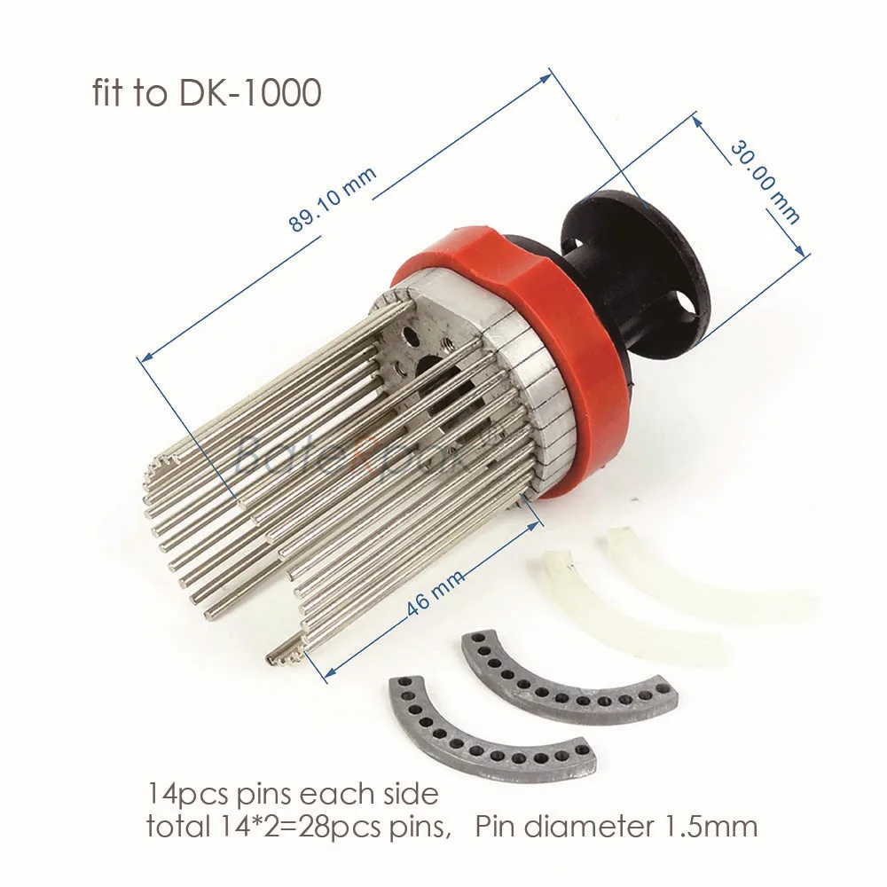 BateRpak DK1100/DK1000/ MY-380F pezzi di ricambio della macchina di codifica dell\'inchiostro secco-solido, supporto del carattere, trasporto delle