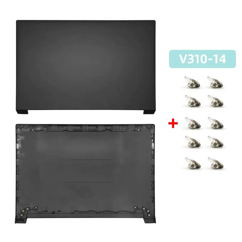 Cubierta Trasera LCD, Tapa Superior Trasera/Carcasa Frontal LCD/Carcasa Superior Palmrest/Carcasa Inferior/Base/Cierres para Lenovo V310-14ISK V310-14