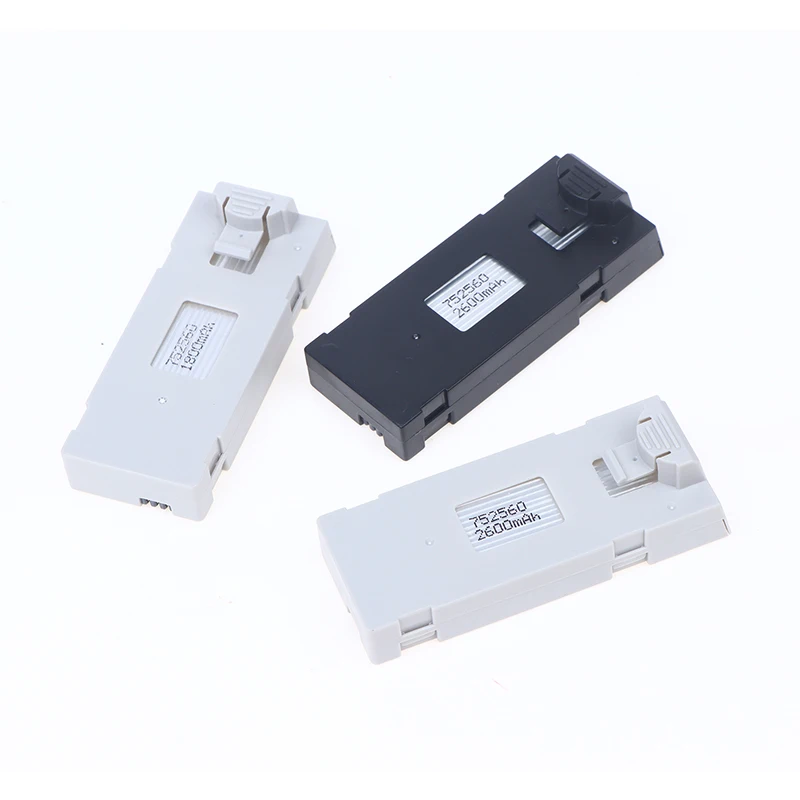Bateria litowa 3.7V 1800mAh 2600mAh RC Drone o duลผej pojemnoลci do wymiany baterii litowej E88/E99/E525 Mini Drone
